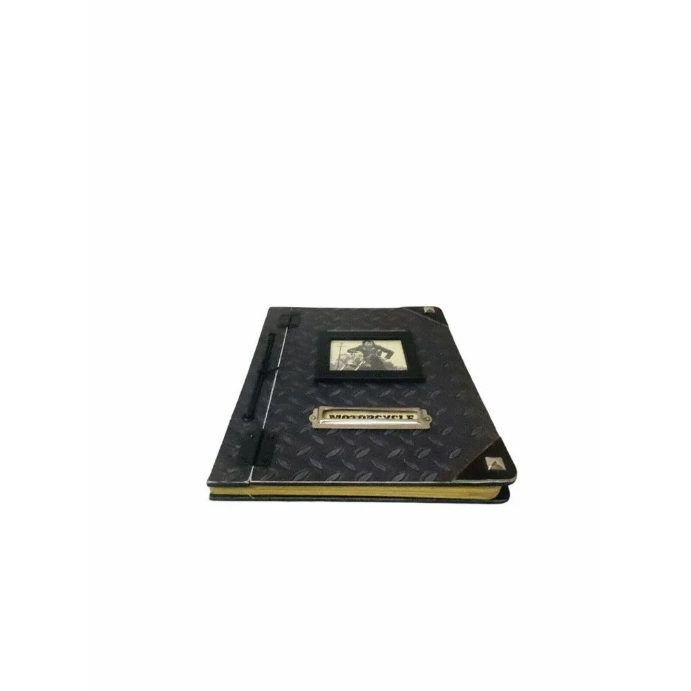 Designer Handmade Metal Motorcycle Parts Journal Notebook Diary Vintage New
